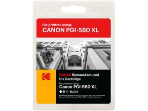 185c058030 Kodak Canon Pgi580xl Tr Ink black HC rebuilt 400pages 22ml