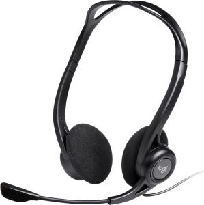 960 - USB - Stereo Headset 981-000100 wired black on-ear