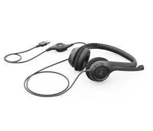 Headset - H390 - USB-a -black 981-000406 wired black on-ear