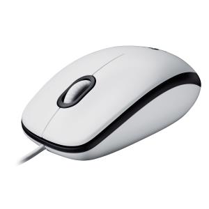 Mouse M100 White                                                                                     ambidextrous cable USB white