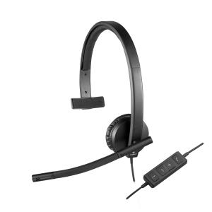 H570e - USB - Headset Mono 981-000571 wired black on-ear