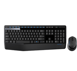 Wireless Combo Mk345 - 2.4GHz Qwerty 920-006489 wireless black USB