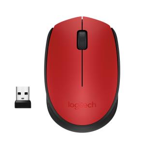 M171 Wireless Mouse Red Emea                                                                         910-004641 3buttons 1000dpi 2.4GHz