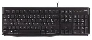 Keyboard K120 - Azerty Belgian 920-002482 wired black USB