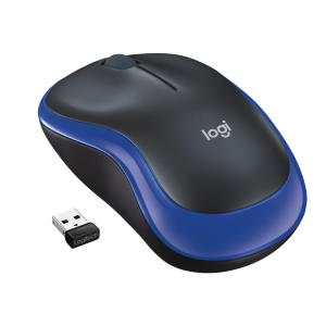 Wireless Mouse M185 Blue                                                                             910-002236 3buttons ambidextrous