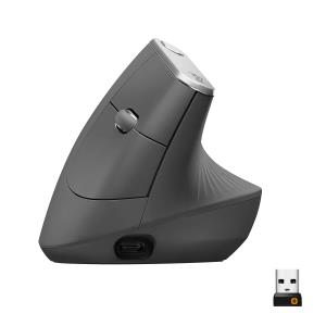 Mx Vertical Advanced Ergonomic Mouse 6buttons bluetooth wireless black