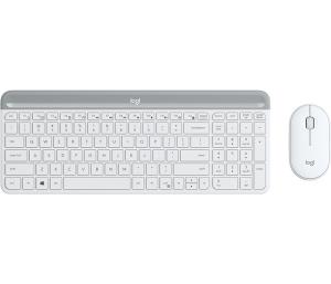 Slim Wireless Keyboard And Mouse Combo Mk470 - Offwhite - Qwerty Us/int'l 920-009205 wireless silent white