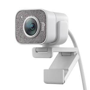 Stream Cam Off White 960-001297 1080p USB-C microphone