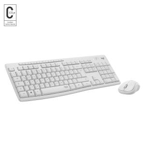 Mk295 Silent Wireless Combo Off White Qwerty US/Int'l QWERTY US wireless silent white