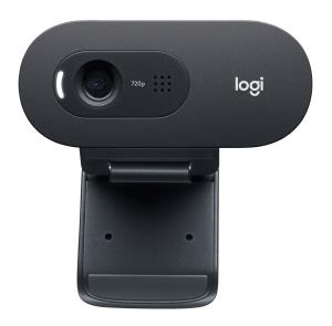 C505e Webcam USB Black 960-001372 720p USB microphone