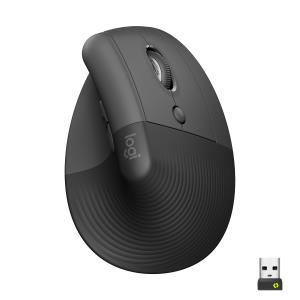 Lift Right Vertical Ergo Mouse - Graphite / Black wireless right-handed graphite