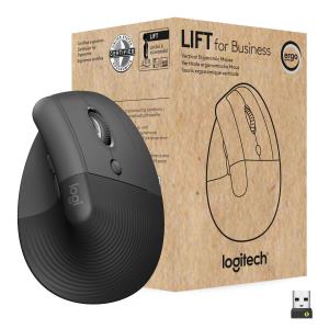Wireless Mouse Lift For Business Right-hand Graphite/black mouse bluetooth wireless vertical
