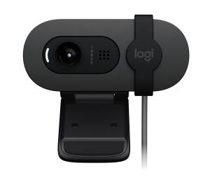 Brio 105 Webcam 960-001592 1080p microphone wired