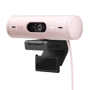 Brio 500 Full Hd Webcam Rose 960-001421 1080p microphone wired