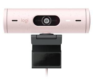 Brio 500 Full Hd Webcam Rose 960-001421 1080p microphone wired