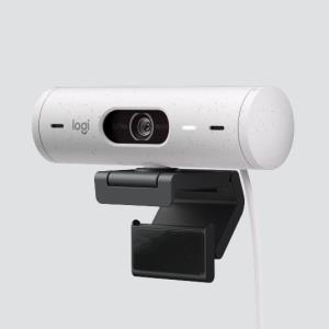 Brio 500 Full Hd Webcam Off-white 960-001428 1080p microphone wired