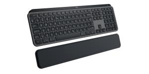 Mx Keys S Keyboard With Palm Rest Graphite Qwerty Us 920-011589 wireless bluetooth graphite