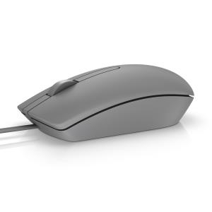 Optical Mouse Ms116 Grey                                                                             570-AAIT 2buttons wired ambidextrous