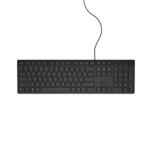 Multimedia Keyboard-kb216 - Black - Qwerty Us/int'l (580-adhk) 580-ADHK cable USB black