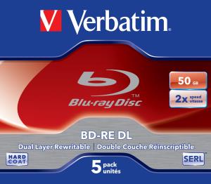 Bluray Disk Dual Layer 50GB 2x Jewel Case 5-pk                                                       43760 blu-ray jewel case