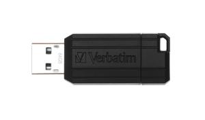 Pinstripe - 64GB USB Stick - Black 49065 12MB/s USB 2.0 black