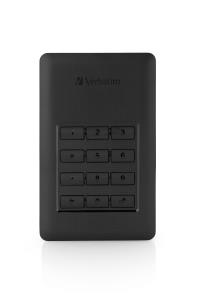 Store 'n' Go Secure Portable HDD With Keypad Access 1tb 53401 USB 3.1 external black