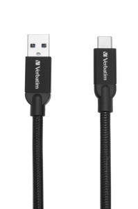 USB-C to USB-A Cable 1m 48871 USB 3.1 GEN2 silver