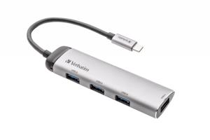 USB-C Multiport Hub Four Port USB 3.2 Gen 1 49147 4x USB 3.2 GEN1 Typ A