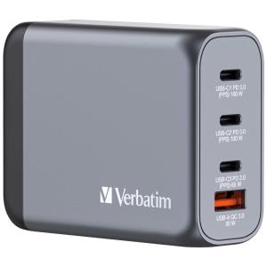 100W 4-Port GaN Wall Charger GaN USB-A USB-C 1xUSB-A+3x-USB-C