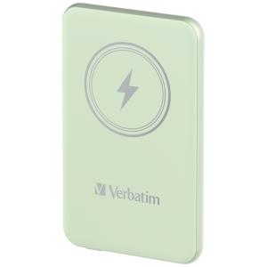 Charge 'n' Go Power Bank 5000mAh Magnetic Wireless Charging - Green 32242 wireless 5000mAh