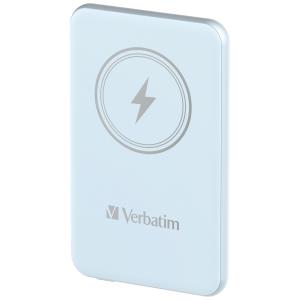 Charge 'n' Go Power Bank 5000mAh Magnetic Wireless Charging - Blue Accu 5.000 mA wireless portable blue