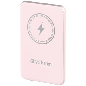 Charge 'n' Go Power Bank 5000mAh Magnetic Wireless Charging - Pink 32243 wireless 5000mAh