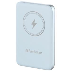 Charge 'n' Go Power Bank 10000mAh Magnetic Wireless Charging - Blue Accu 10.000 mA wireless portable blue