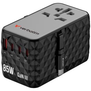 Charge 'n' Travel GaN III Universal Travel Adapter 85W 85 W universal
