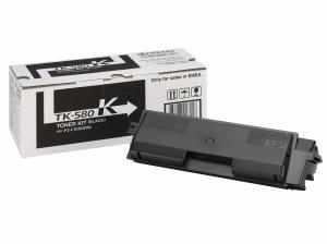 Toner Cartridge - Tk-580k - Standard Capacity - 3.5k Pages - Black black 3500pages