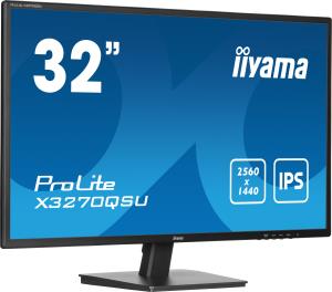 Desktop Monitor - ProLite X3270QSU-B1 - 32in - 3840x2160 (UHD-1) - Black 31,5 (80cm) HDMI USB 3.2 IPS LED QHD E