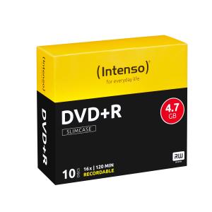 DVD+r 4.7GB 16x(10) Slim Case 4111652 Slim Case