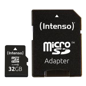 Micro Sd Card 32GB Class 10 + Sd Adapter 3413480 10MB/s with adapter