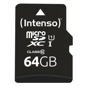 Memory Card - Micro Sd 64GB Uhs-1 3423490 45MB/s with adapter
