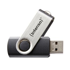 Basic Line - 32GB - USB Stick - USB 2.0 - Black 3503480 28MB/s USB 2.0 black