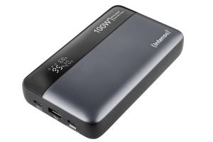 Power Bank He20000 In De Kleur Grijs Geschikt Voor Het Opladenvan Apparaten Onderweg 100 W portable HE20.000