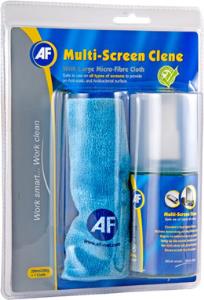 Multi-screen Clene Set 200ml Pump Spray+microfibre Cloth Large 200ml pump spray not flammable+cloth