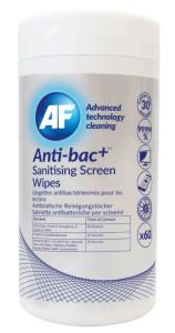 Anti-bac+ (60) Dispenser Screen Wipes screen wipes wet not flammable
