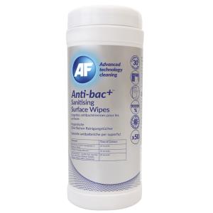 Anti-bac+ (50) Dispenser Surface Wipes 50pcs. surface wipes