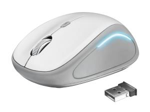 Wireless Mouse Yvi Fx White 22335 LED illumination