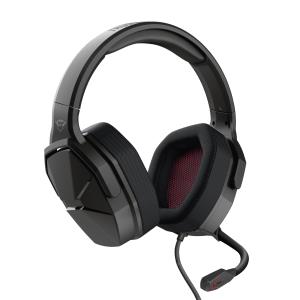 Headset -  Gxt 4371 Ward Multiplatform Gaming - Stereo 3.5mm - Wired - Black 23799 wired black over-ear RFID-Chip