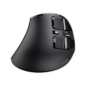 Voxx Rechargeable Ergonomic Wireless Mouse wireless right-handed black