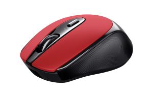 Zaya Rechargeable Wireless Mouse Red 24019 4buttons wireless