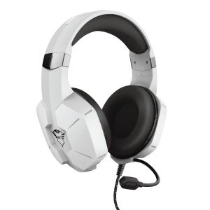Headset - Gxt 323w Carus Gaming - Stereo 3.5mm - Wired - White For Ps5 24258 wired white over-ear PS5