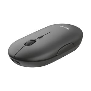 Puck Rechargeable Bluetooth Wireless Mouse Black 24059 wireless ambidextrous black